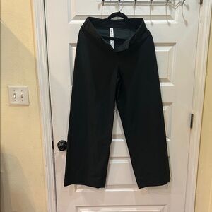 lululemon athletica Black Pants with Logo Tag